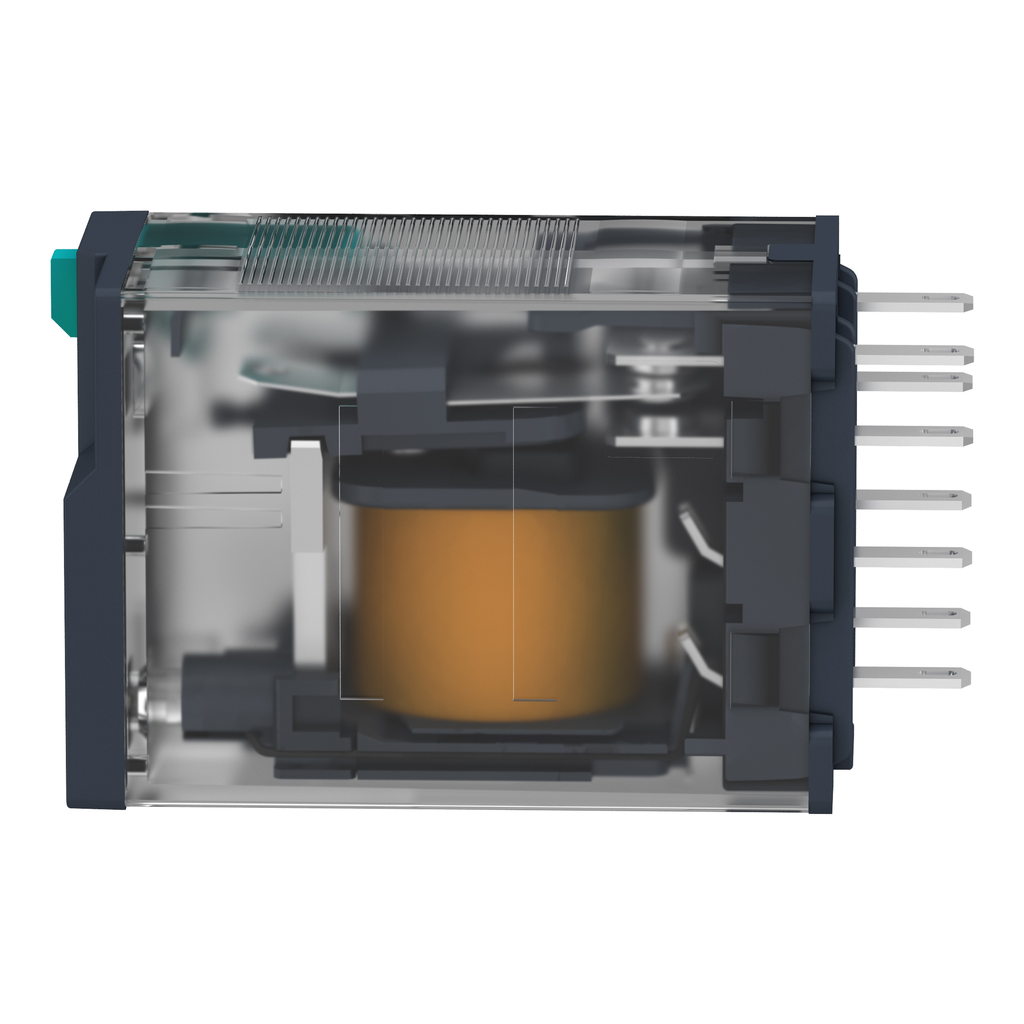 Harmony Relay RXM - relais miniature - embrochab - test+DEL - 3OF - 10A - 12VDC