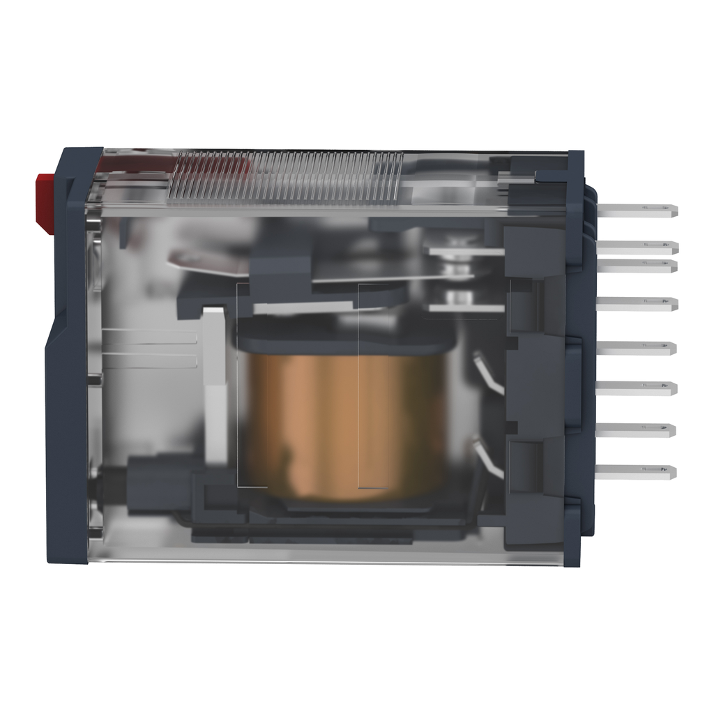 Harmony Relay RXM - relais miniature - embrochable - test - 4OF - 6A - 240VAC
