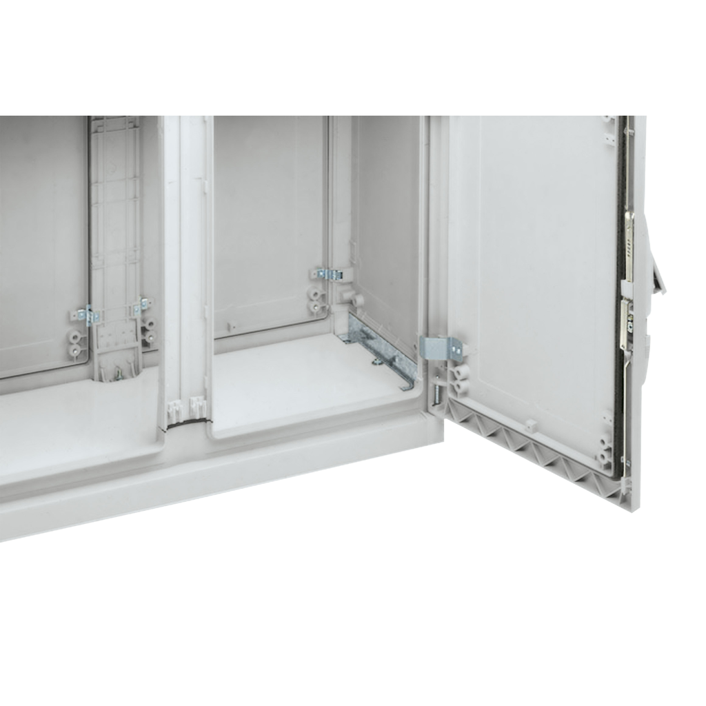 PanelSeT - Plaque passe-cables 500x420 Ral 7035
