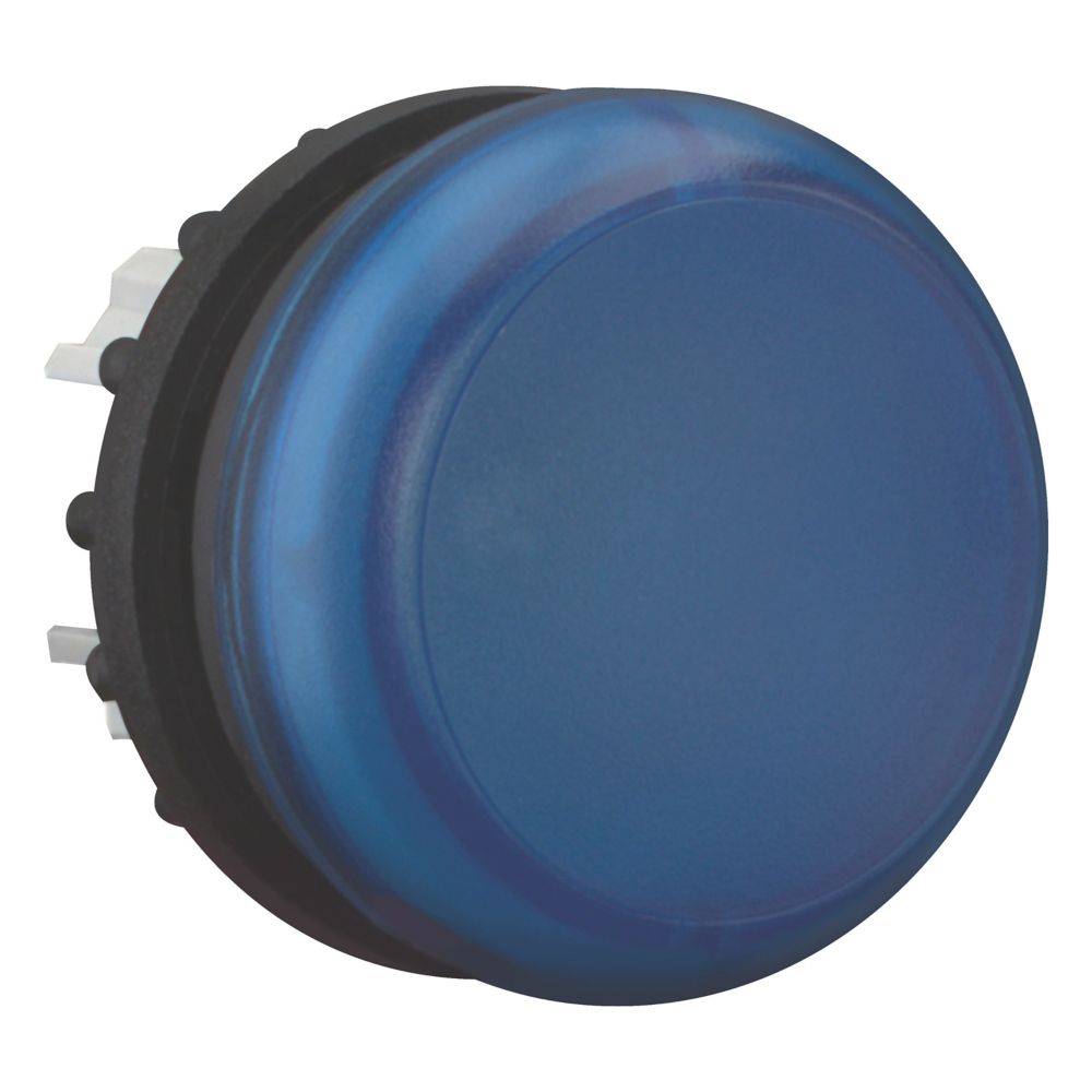 Voyant lumineux, plat, bleu