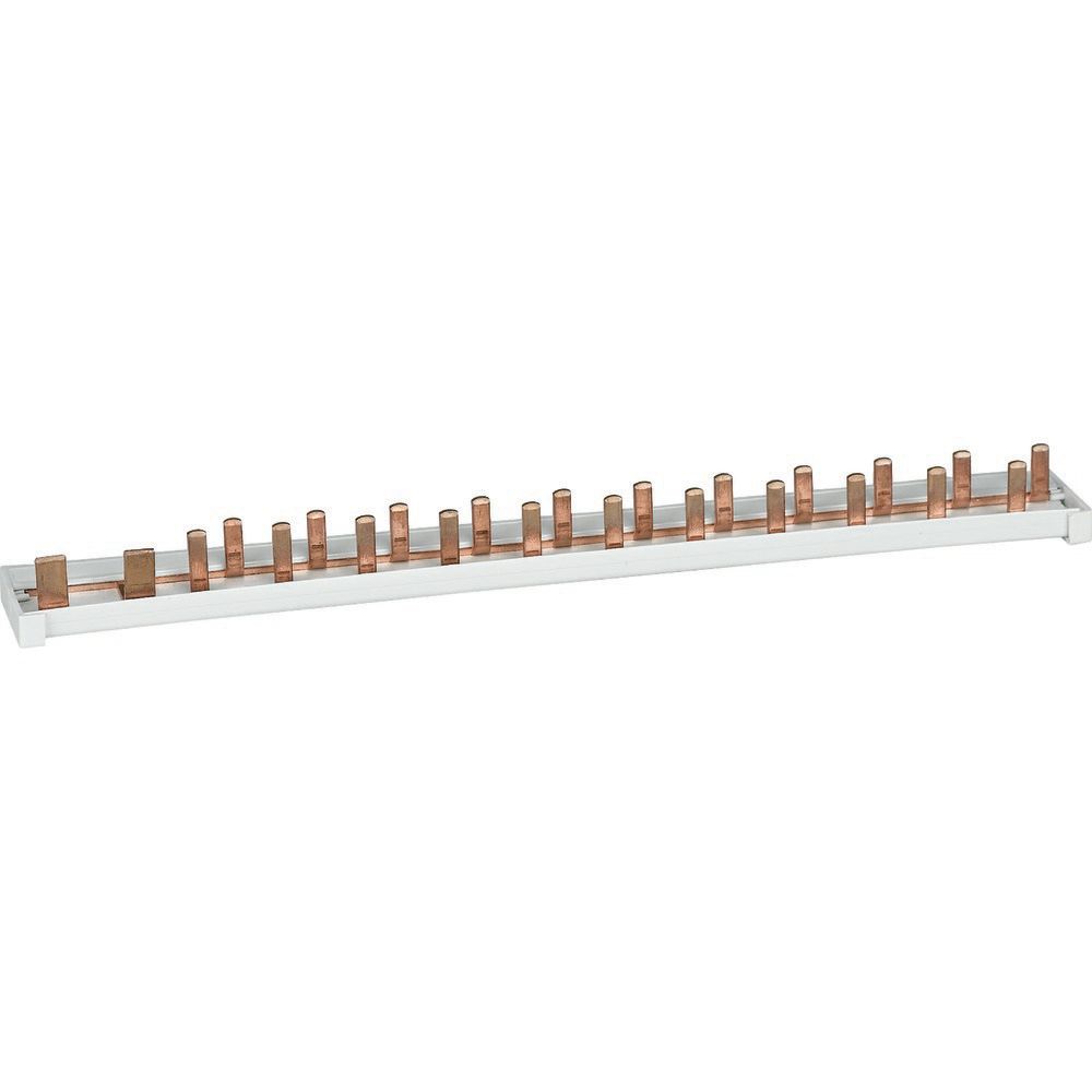 Barres de pontage (peigne) 6 modules, 2 conducteurs, section 10 mm²