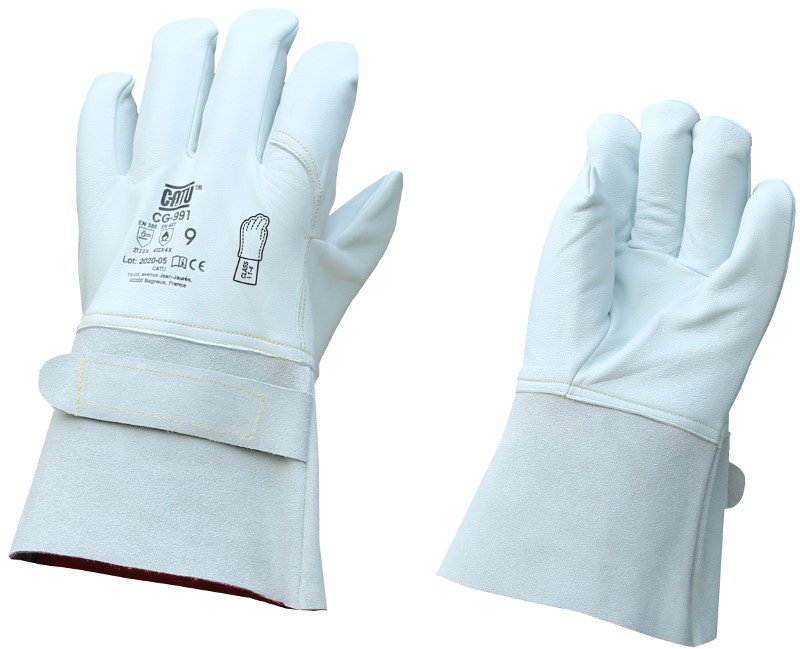 Surgants en cuir pour gants isolants, domaine HT taille 11