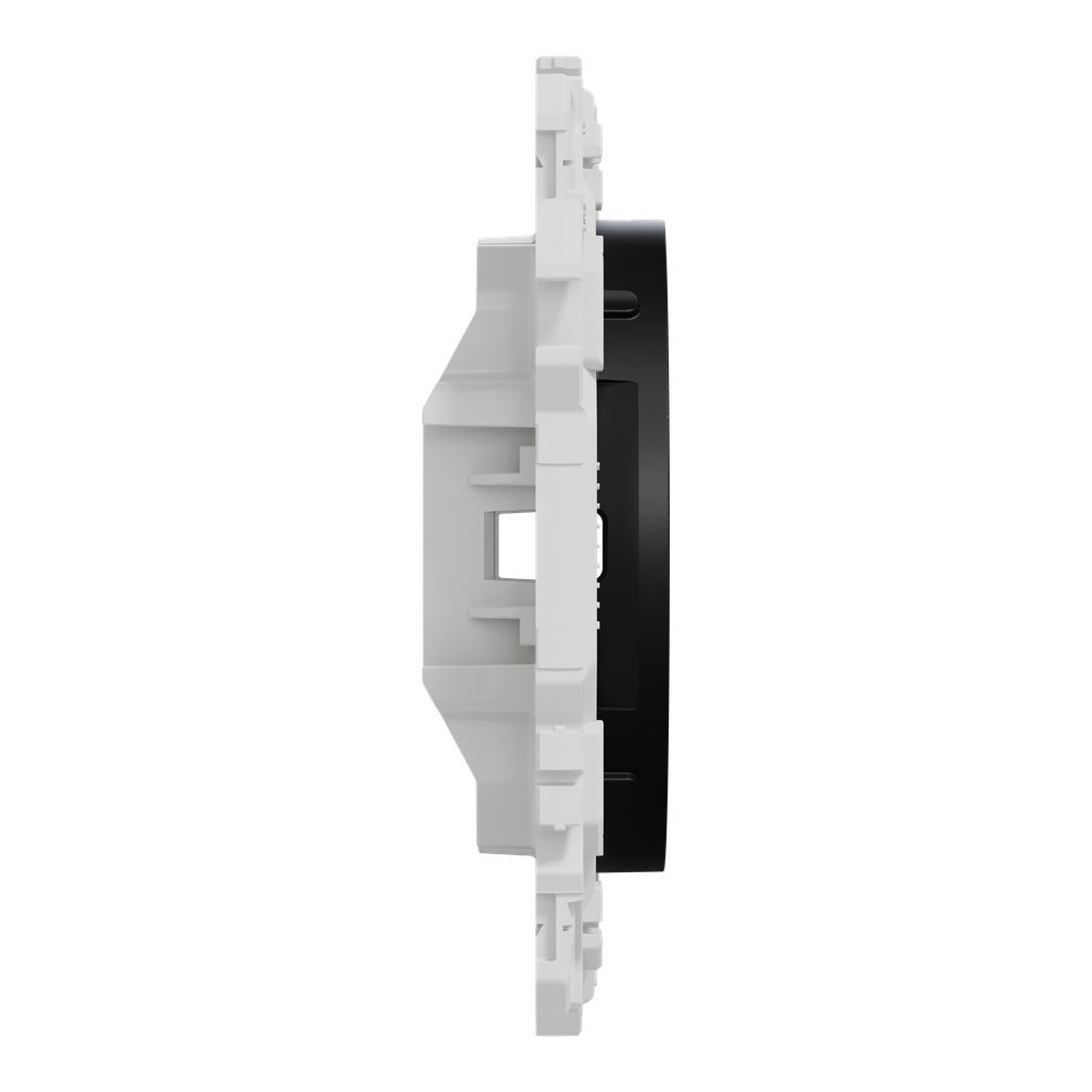 Odace - obturateur - pré-perçage pour sortie de câble - noir onyx