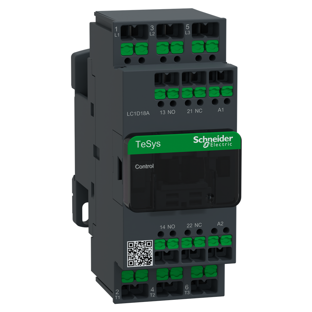 TeSys - Snap In LC1D - contacteur - 3P - AC-3 440V - 18A - bobine 36Vca