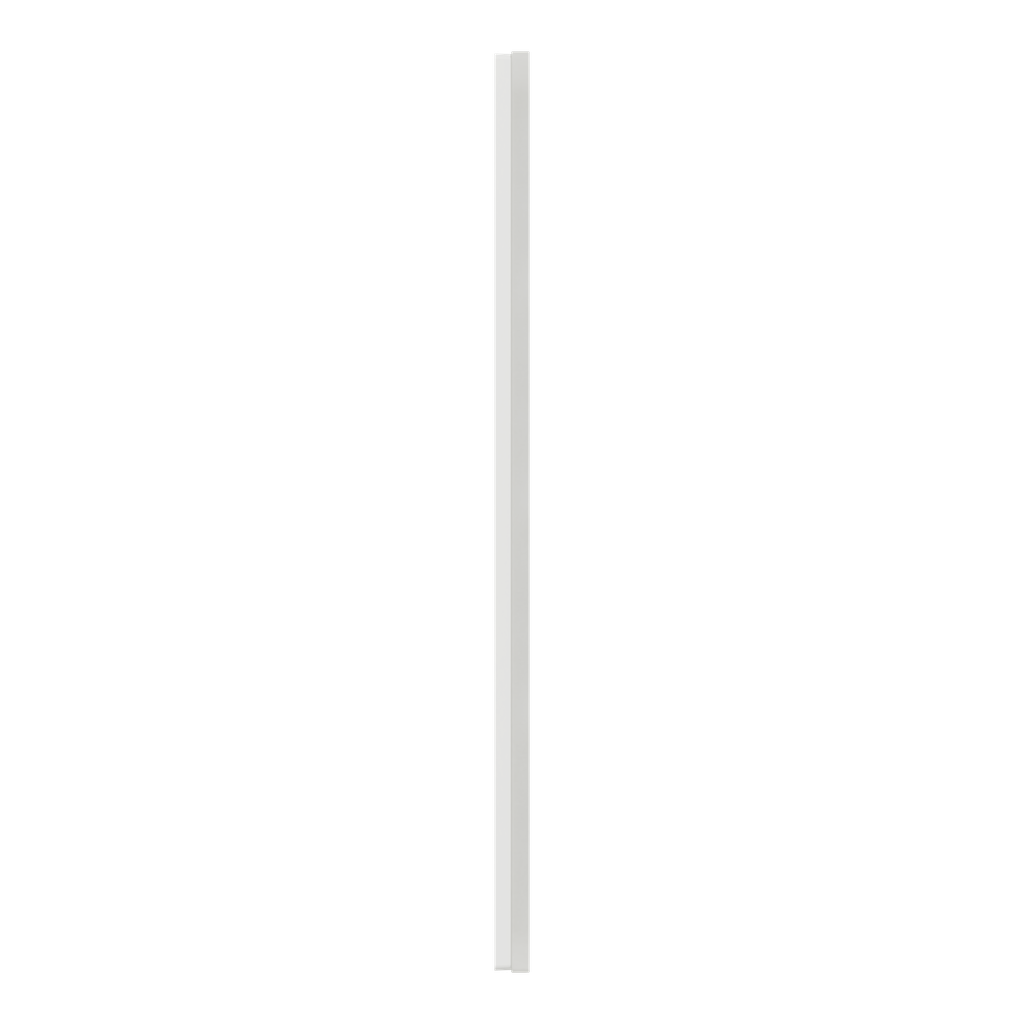 D-Life - cadre de finition - verre - blanc - 4 postes