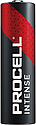 Pile alcaline LR6 - AA Duracell Procell Intense 1.5V 3.112Ah