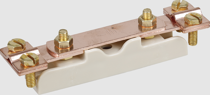 Barrette de terre cuivre