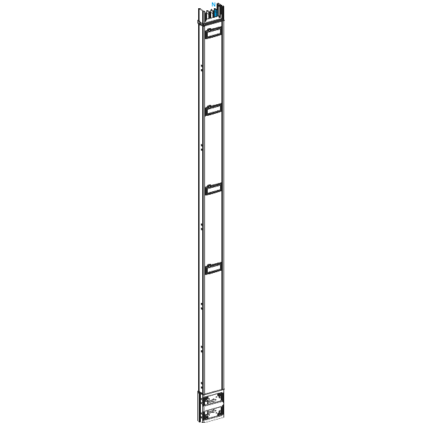 Canalis KSA - colonne montante 400A - 2.5 m - 4 trappes de dérivation