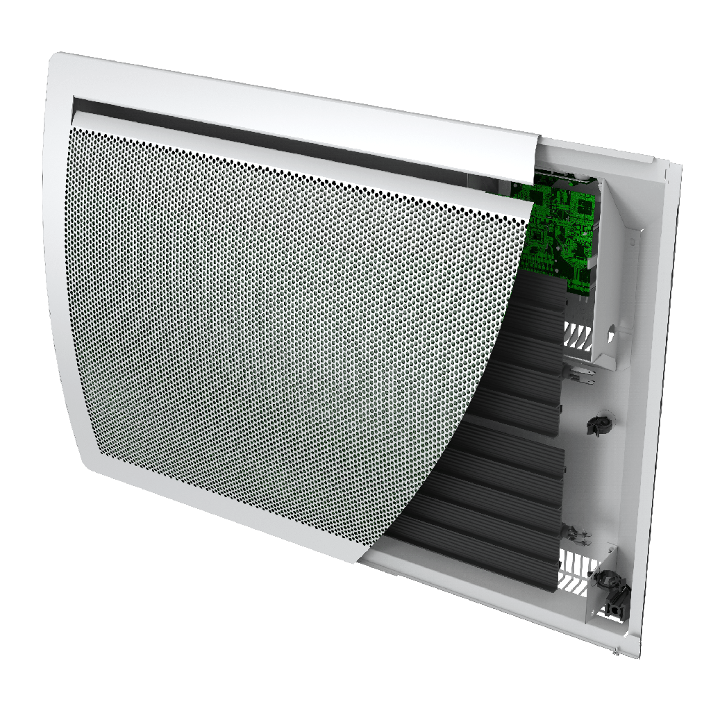 Rayonnant Quartea 2 - horizontal 1000W blanc