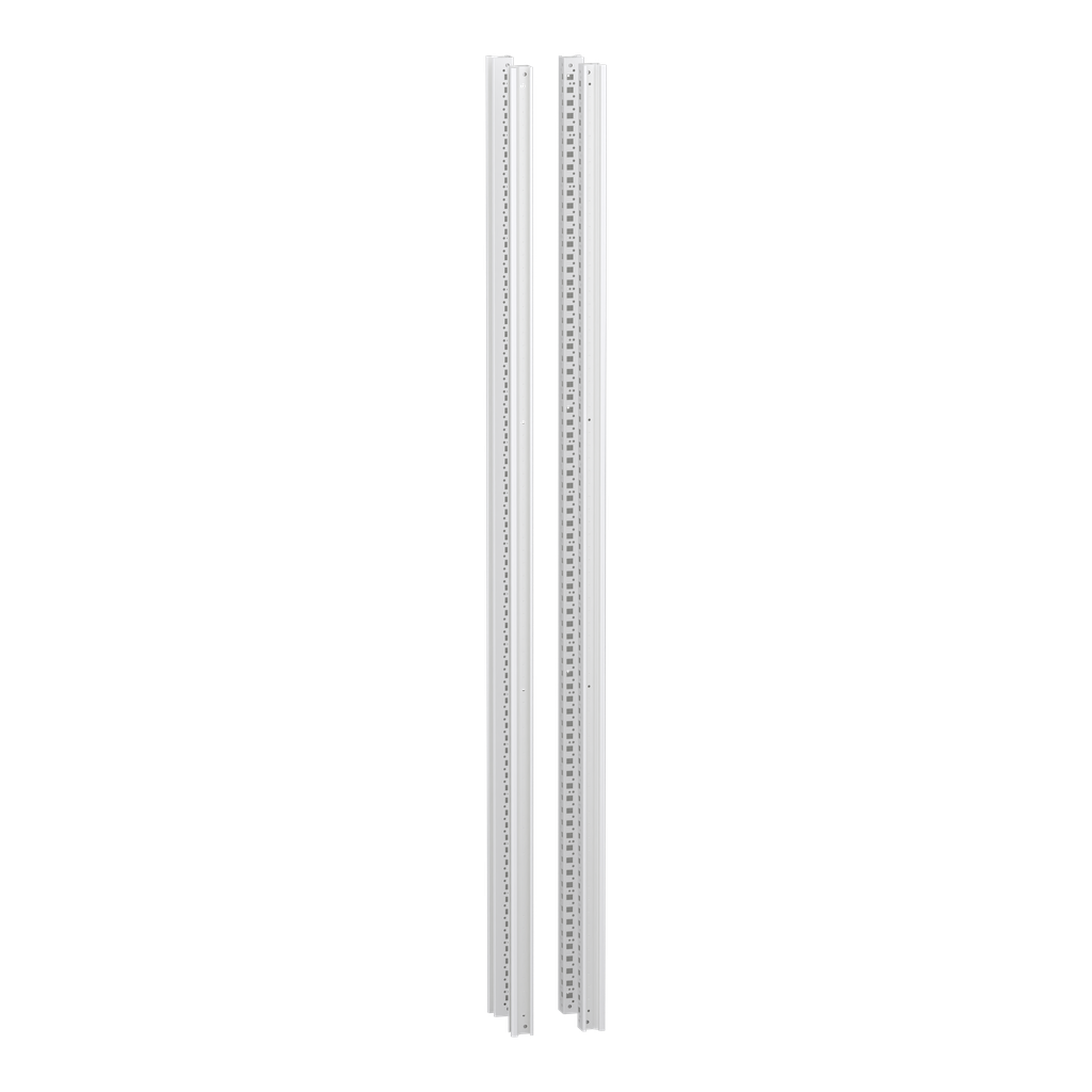 PrismaSeT HD - lot de 4 montants verticaux - 2000 mm (H) -blanc