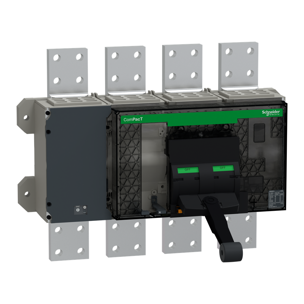 ComPacT NS2000N - bloc coupure ss déclencheur - 2000A - 4P - 70kA - fixe manuel