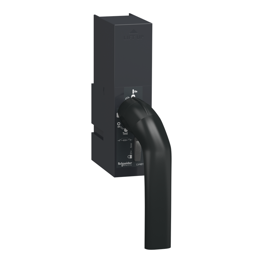 FuPact GS - commande rotative directe - 63 à 200A - noire avec position test