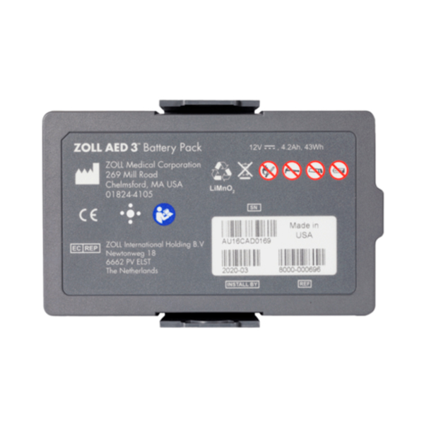 Batterie(s) Batterie médicale non rechargeable Zoll AED 3 12V 4.2Ah