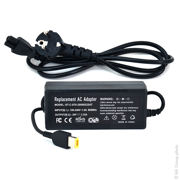 Unité(s) Alimentation pour ordinateur portable Lenovo 20V 65W