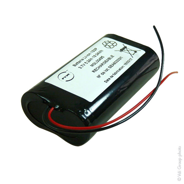 Pack(s) Batterie Li-Ion 2x18650 1S2P ST1 F150 3.6V 7Ah F100