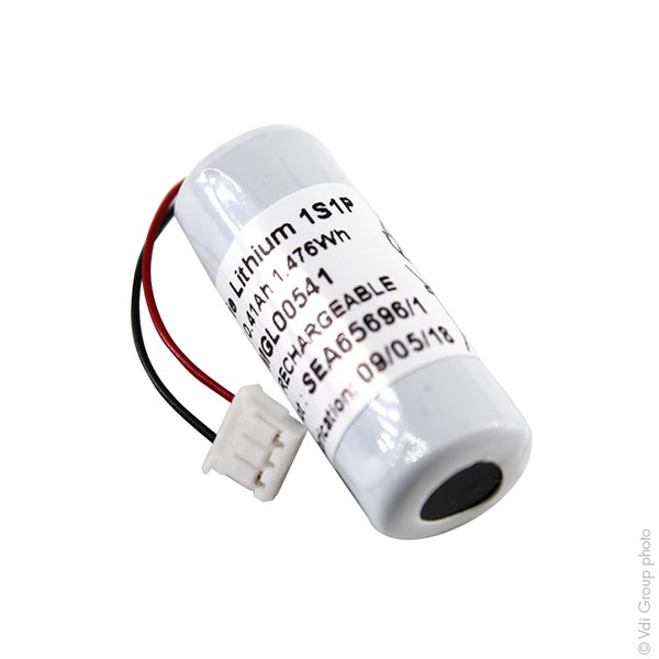 Pack(s) Batterie lithium ER10280H 3.6V 450mAh JST