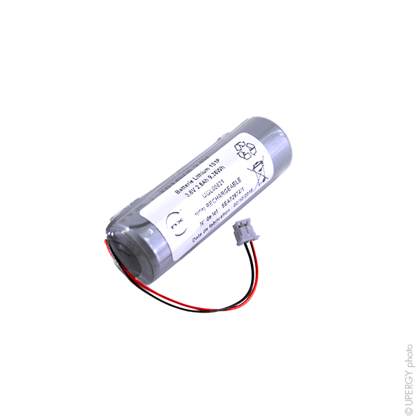 Pack(s) Batterie lithium 1x LS14500 AA  1S1P ST1 3.6V 2.6Ah JST