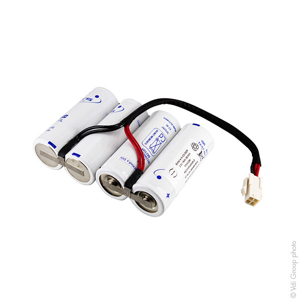 Pack(s) Batterie Nicd 4x  F  2S2P ST1 2.4V 16Ah Molex