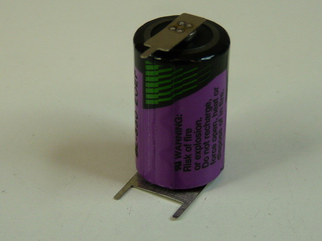 Pile(s) Pile lithium SL-550/PT 1/2AA 3.6V 800mAh 3PFR