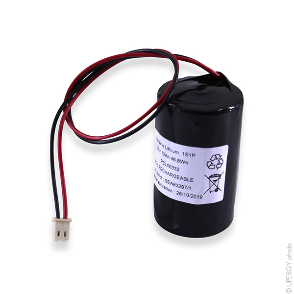 Batterie(s) Pile lithium LSH20 D 3.6V 13Ah Molex