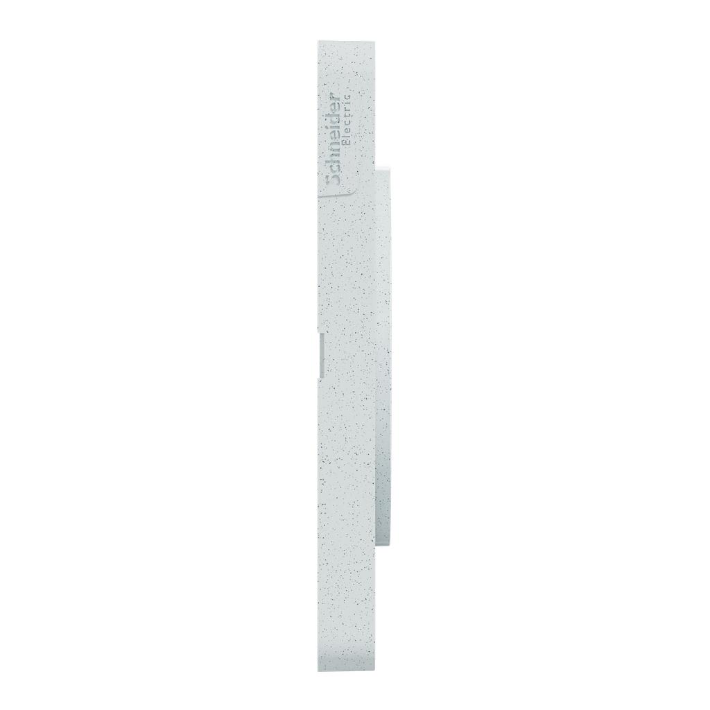 Odace 2011 Touch -  plaque 4 postes H/V 71mm blanc recyclé
