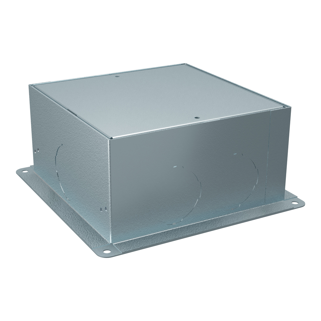 Unica System+ - Boite d'encastrement béton pour Boitier sol M (INS52120)