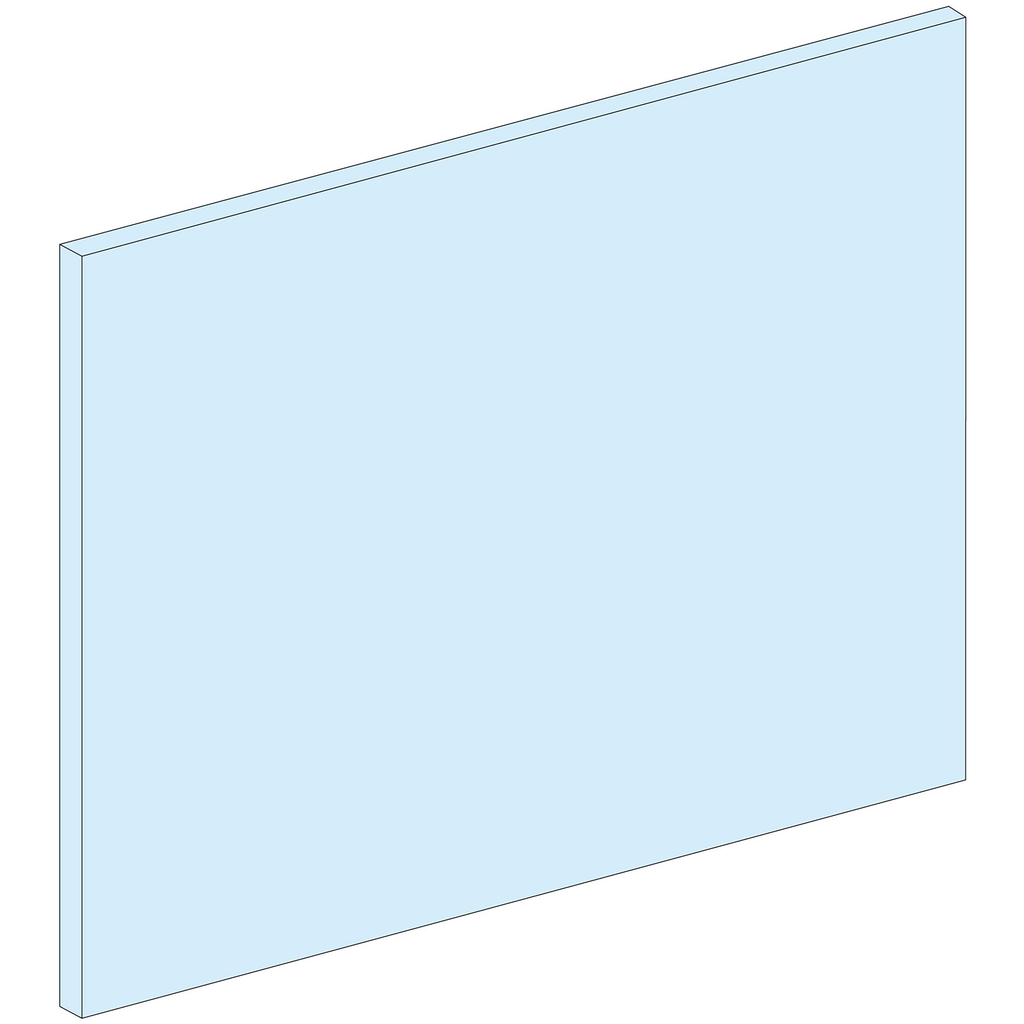 PrismaSeT G - Bande obturateur - L= 1000mm H= 46mm