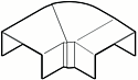 Angle plat PRO AP10055 blc