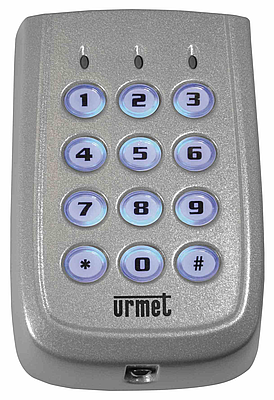 Clavier Code Zamak 2 Relais pour systèmes URMET