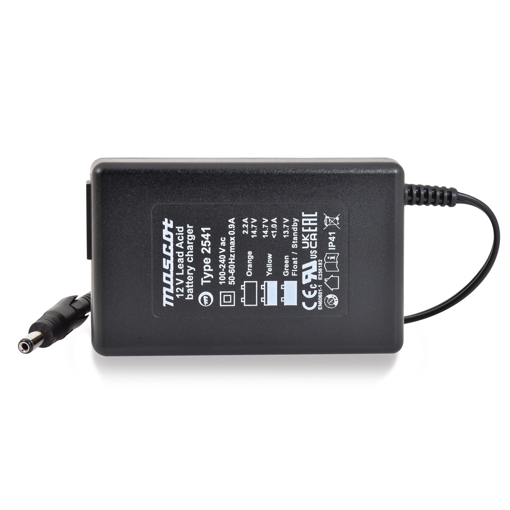 Unité(s) Chargeur plomb Mascot 2541 12V/2.2A 110-230V (Intelligent) - Sortie 5.5