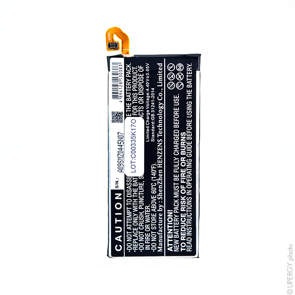 Blister(s) x 1 Batterie téléphone portable pour Samsung J3 3.85V 2400mAh