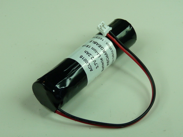 Accumulateur(s) Accus Lithium-Ion ICR18650-22P 3.7V 2.5Ah JST