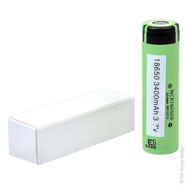 Accumulateur(s) Accus Lithium-Ion PANASONIC NCR18650B 3.6V 3.4Ah FT