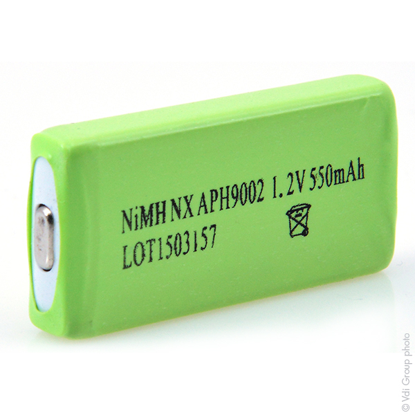 Accumulateur(s) Accus Nimh industriels HF-C1U prismatique 1.2V 550mAh FT