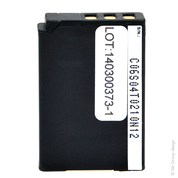 Blister(s) x 1 Batterie appareil photo - caméra 3.6V 850mAh