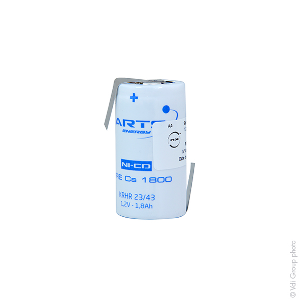 Accumulateur(s) Accus Nicd industriels VRE CS1800 SC 1.2V 1800mAh HBL