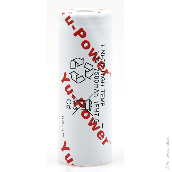 Unité(s) Accu NiCd F 1FH7.5 HT 1.2V 7.5Ah