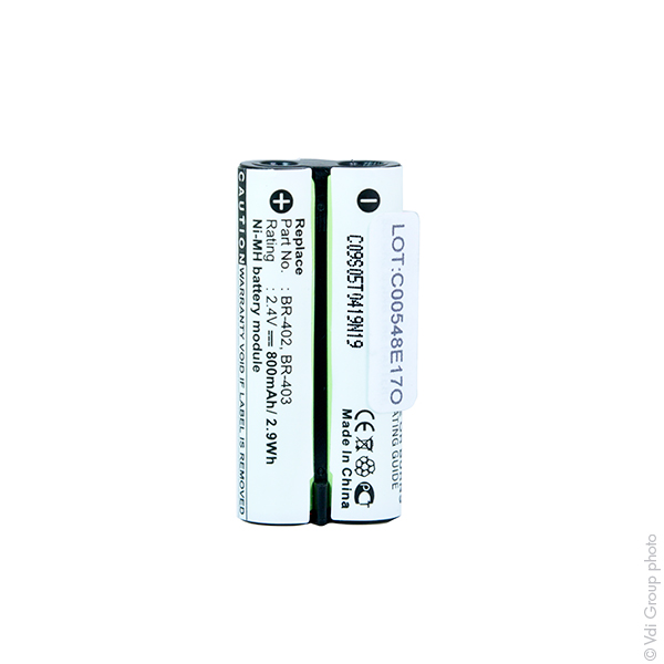 Batterie(s) Batterie appareil photo - caméra 2.4V 800mAh