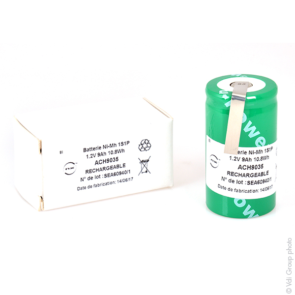 Accumulateur(s) Accus Nimh industriels D. 1.2V 9Ah HBL