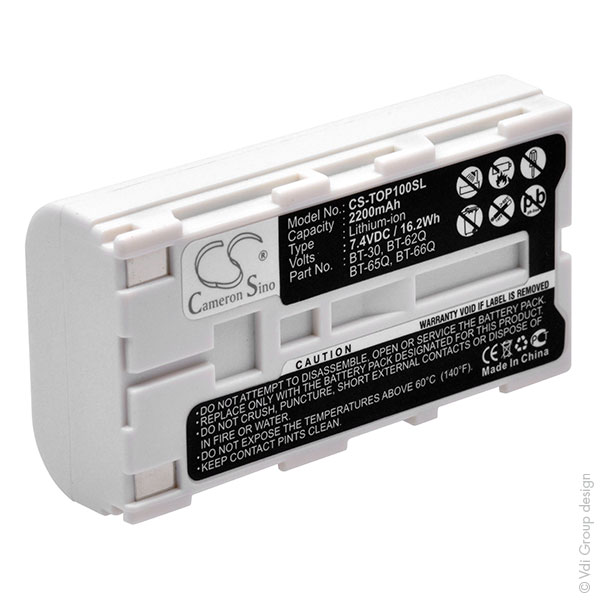 Batterie(s) Batterie appareil de mesure 7.4V 2200mAh