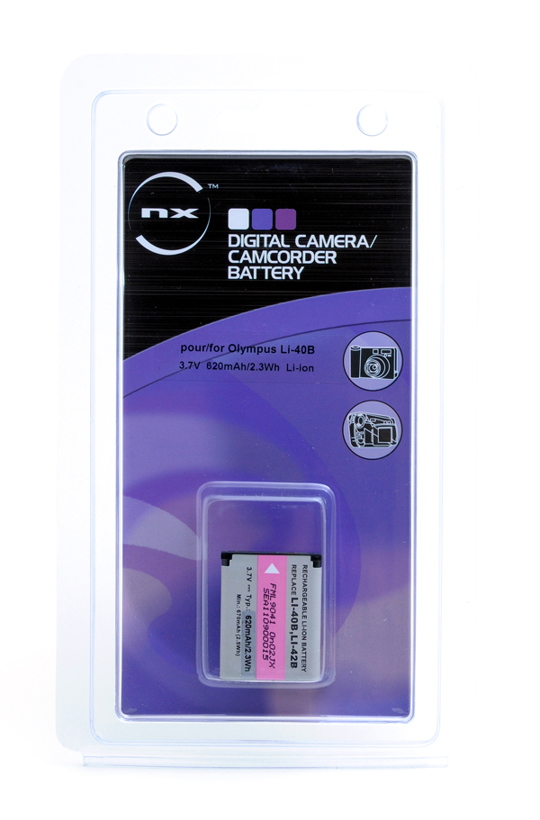 Batterie(s) Batterie appareil photo - caméra 3.7V 620mAh