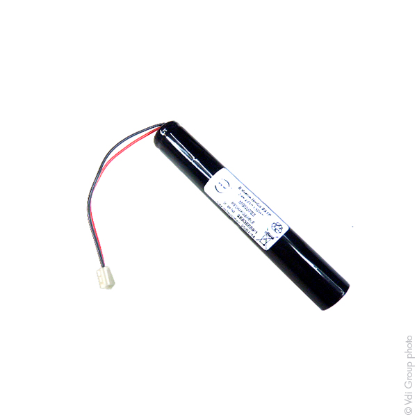 Pack(s) Batterie eclairage secours 2x AA 2S1P ST4 2.4V 800mAh JST EHR