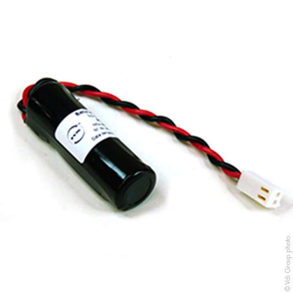 Pack(s) Batterie lithium ER14505H AA 3.6V 2.7Ah MOLEX