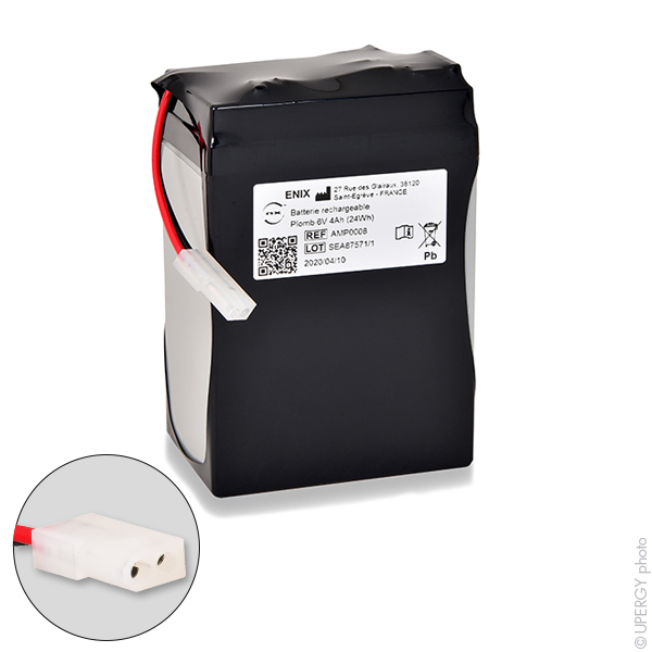 Pack(s) Batterie médicale rechargeable WELCH ALLYN 6V 4Ah FC 6V 4Ah MOLEX