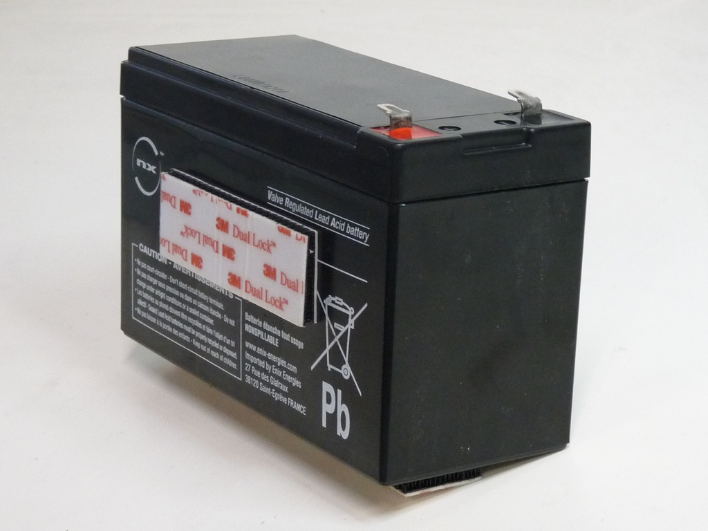 Accumulateur(s) Batterie medical BATTERIE PB AVEC VELCRO 12V 7Ah