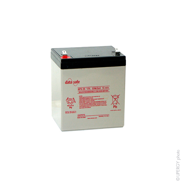 Batterie(s) Batterie onduleur (UPS) DataSafe NPX25-12 12V 5Ah F6.35