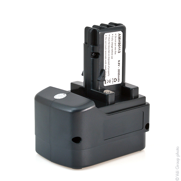 Batterie(s) Batterie outillage électroportatif compatible Metabo 9.6V 2Ah