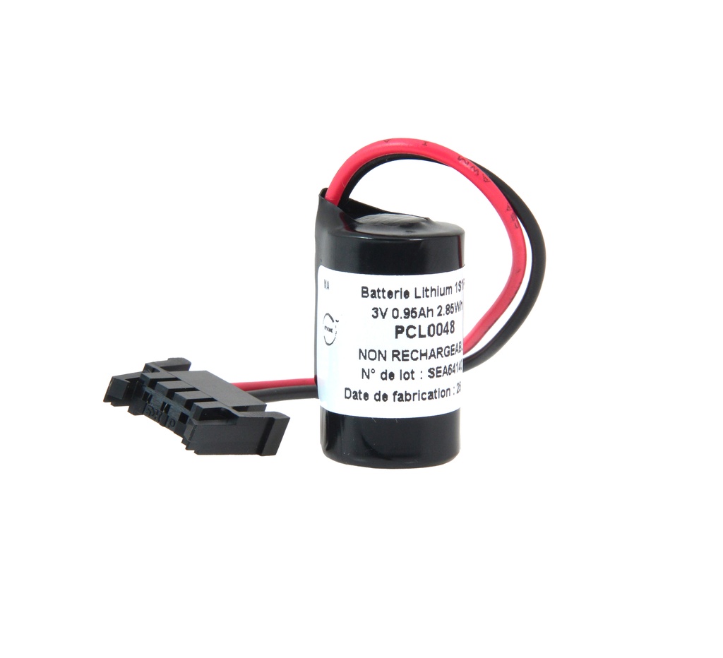 Pile(s) Pile lithium CR1/2AA HIROSE 3V 950mAh