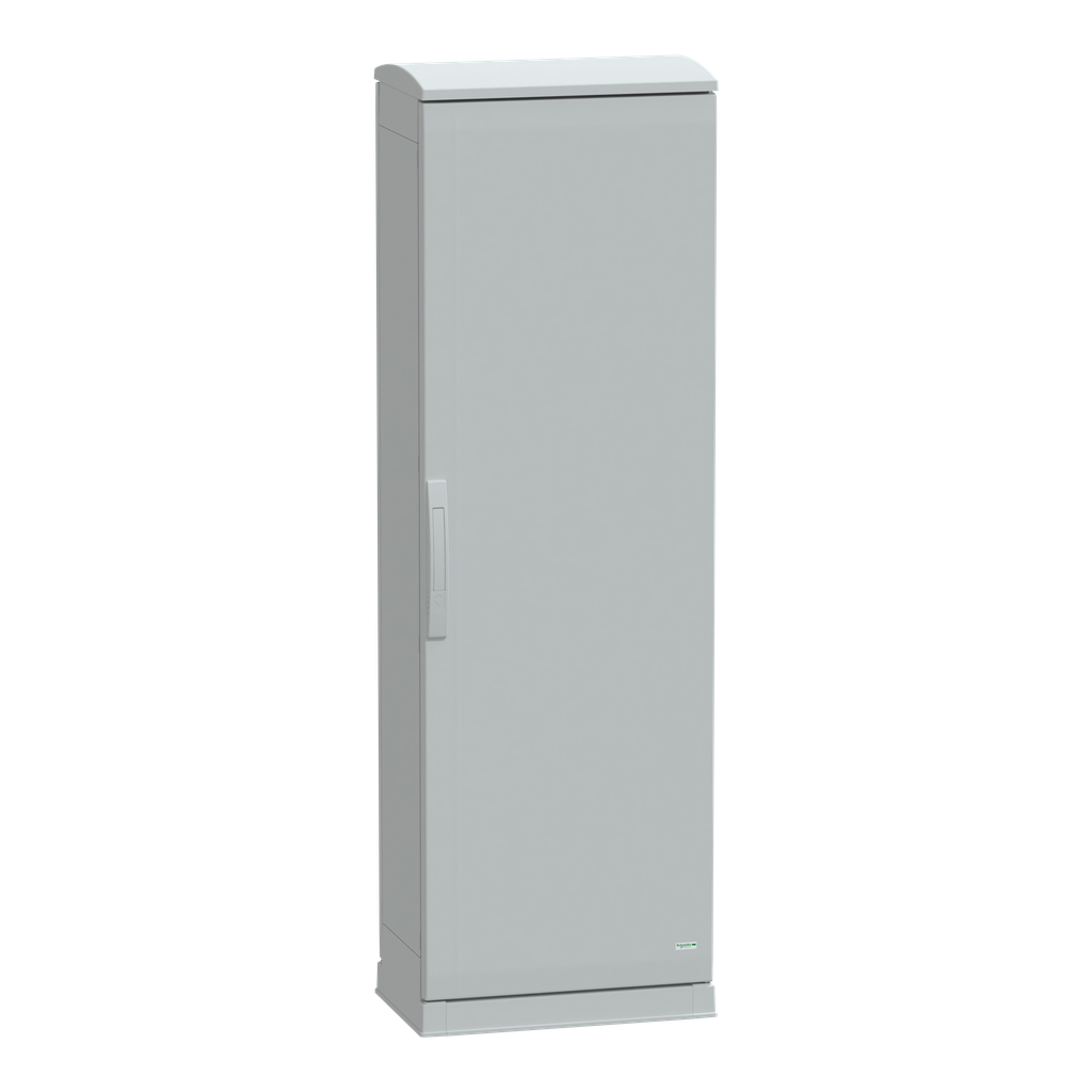 PanelSeT - Armoire polyester socle + toit 1500x500x320- IP44 Ral 7035