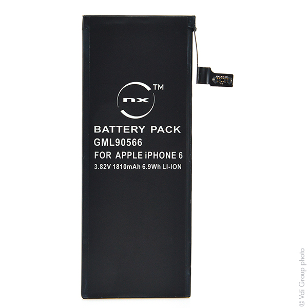 Unité(s) Batterie téléphone portable pour iPhone 6 3.82V 1810mAh